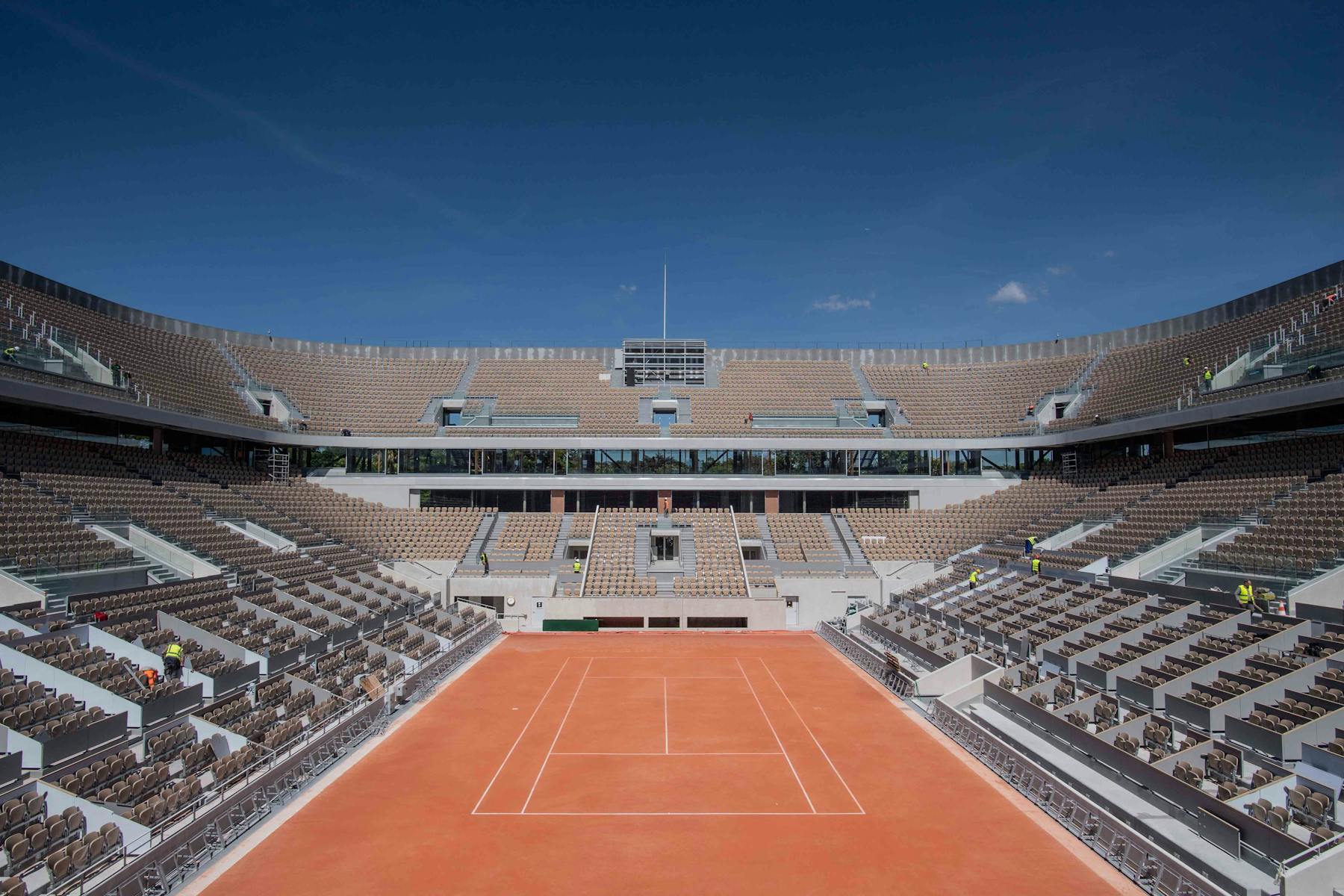 Court Philippe-Chatrier, archieffoto uit 2019